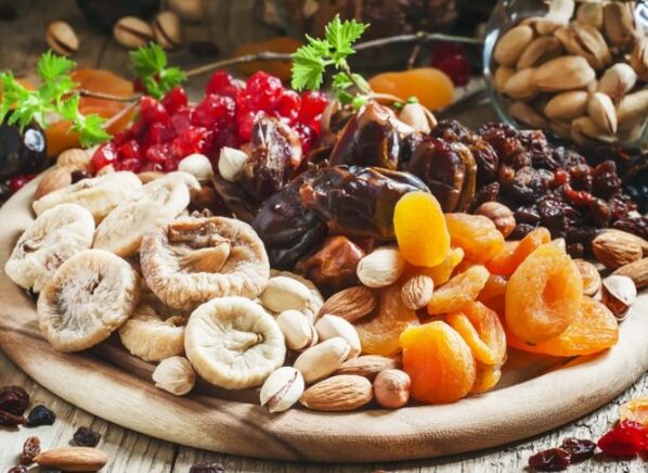 Nueces y frutas secas