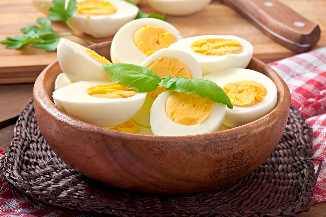 huevos duros para mejorar la potencia
