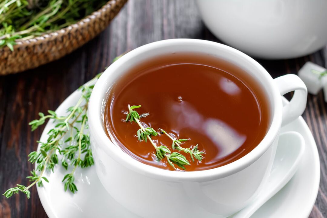 té de hierbas para aumentar la potencia
