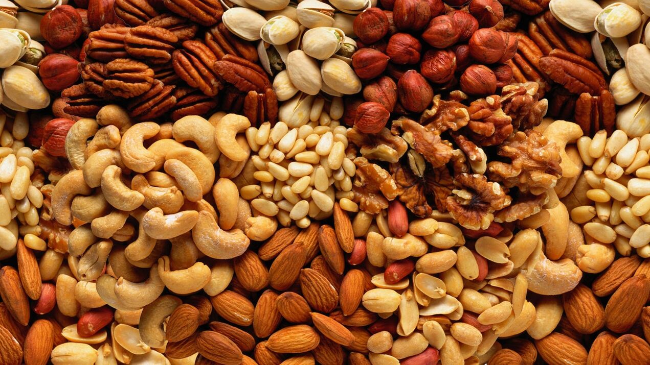 frutos secos para la potencia